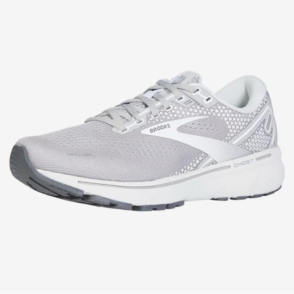 Brooks Ghost 14 Gray Running Shoes Size 9
